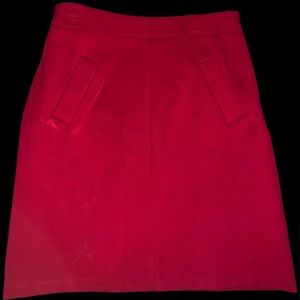 Red Skirt w/ Pockets